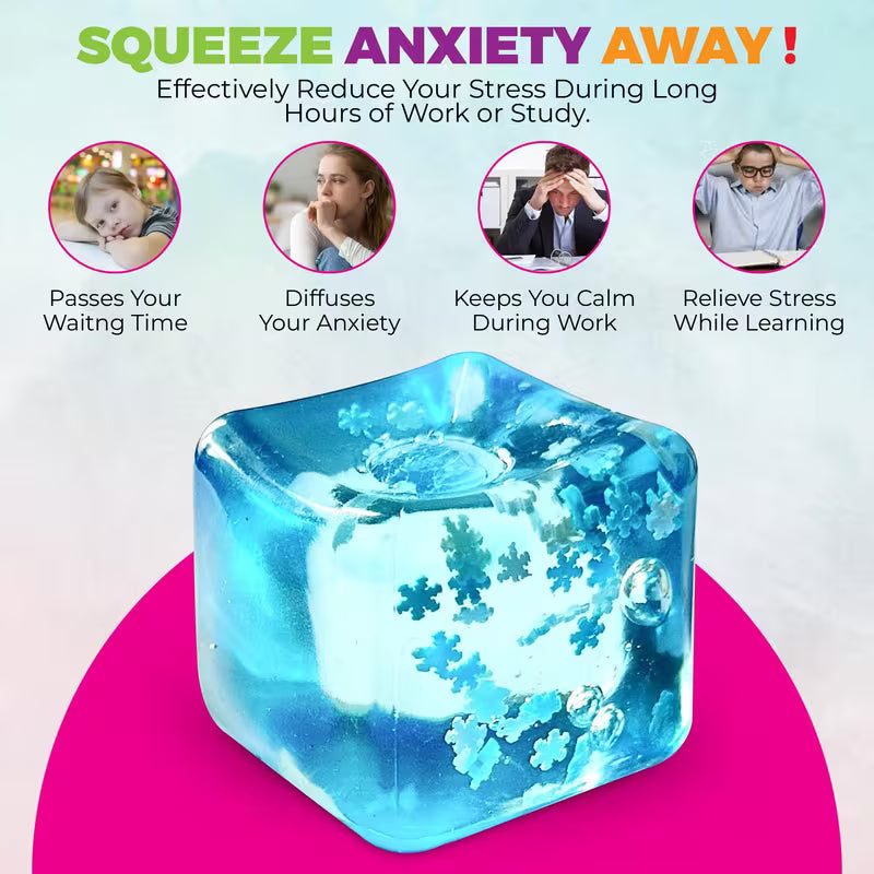 Ice Cube Snowflake Squishy